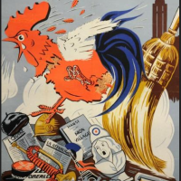 1941 : Affiche francophobe